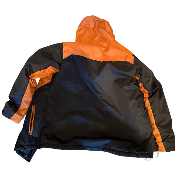 Columbia Women's Orange and Black Ski Jacket - Picture 5 of 9